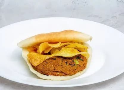 Falafel With Chips Sandwich