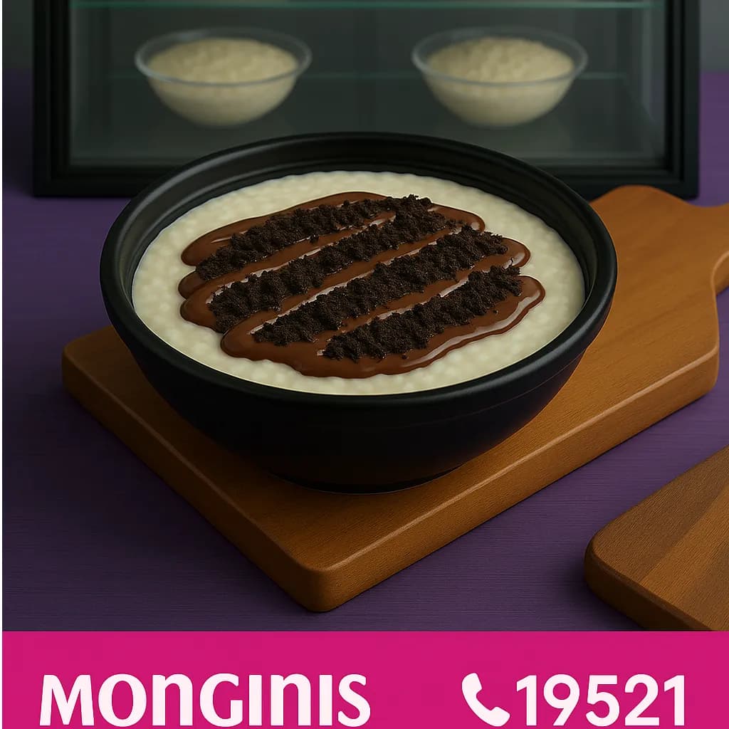 Oreo Nutella Rice Pudding