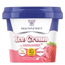 Healthy & Tasty Keto Strawberry Ice Cream 180ml