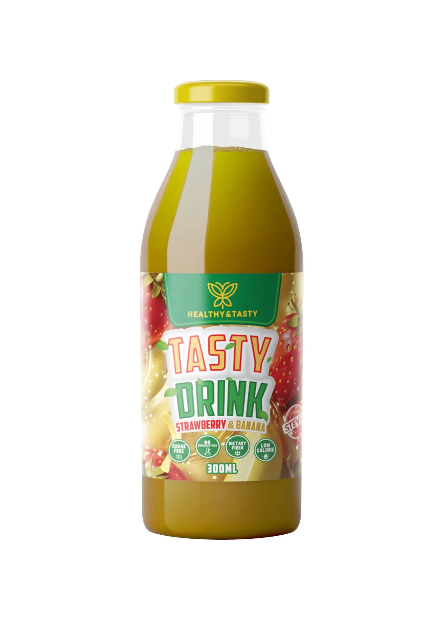 Strawberry And Banana Juice 