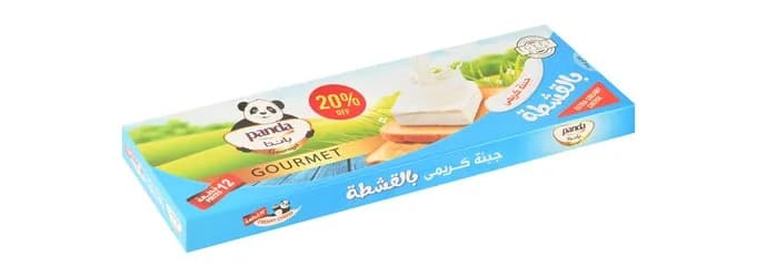 Panda Cheese Squares 12 Pieces * 200g