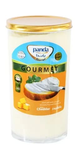 Panda Cheddar Cheese Cups 240g