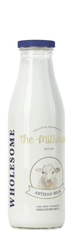 Milkman Plain Whole Milk 850ml