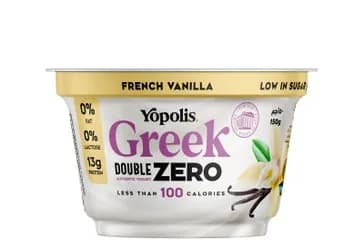 Yopolis Double Zero Vanilla Yogurt 150g