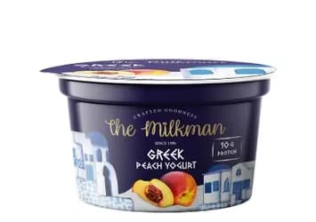 Milkman Greek Yogurt with Peach Pieces 170g