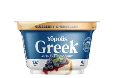 Yopolis Greek Yogurt Cheesecake Blueberry 150g