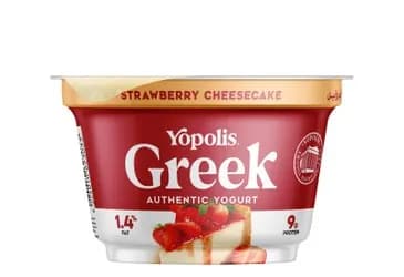 Yopolis Greek Yogurt Cheesecake Strawberry 150g