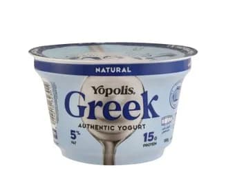 Yopolis Natural Greek Yogurt 5% Fat 150g
