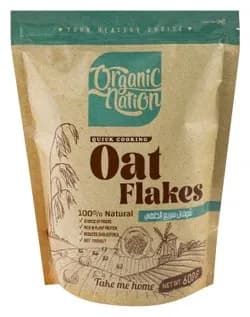 Organic Nation Quick Oats 600g