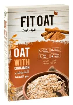 Fit Out Cinnamon Oats 500g