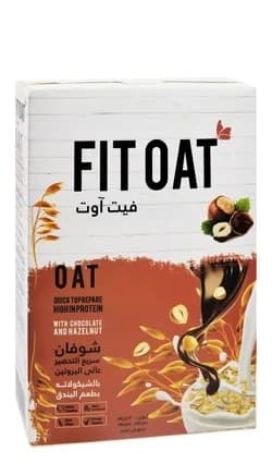 Fit Out Chocolate Hazelnut Instant Oats 300g
