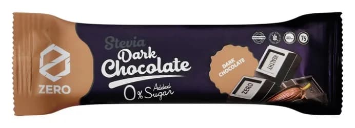 Stevia Dark Chocolate Zero Plain