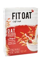 Fit Out High Protein Strawberry Instant Oatmeal 300g