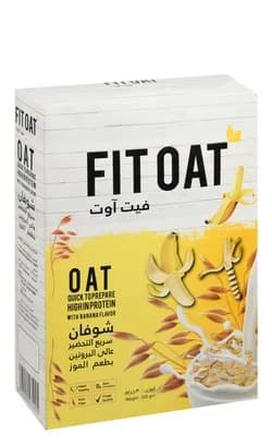 Fit Out High Protein Banana Instant Oats 300g