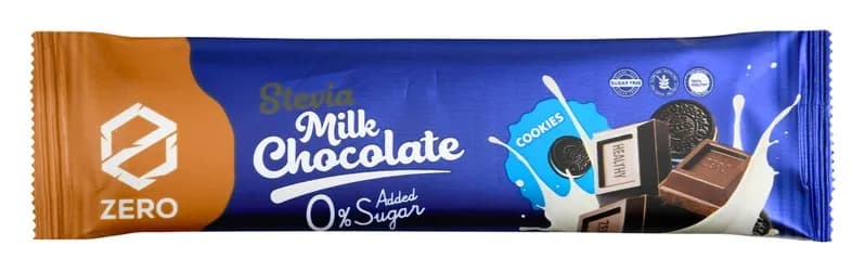 Stevia Milk Chocolate Zero Cookies