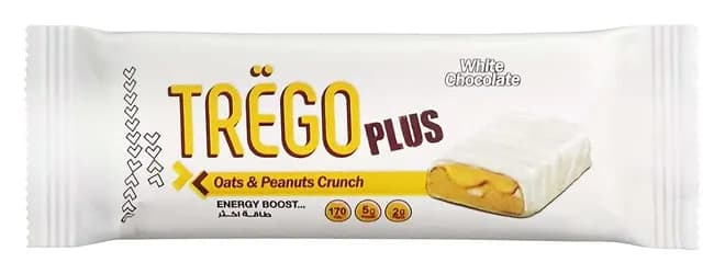 Oat & Peanut Bar Covered in White Chocolate 36g