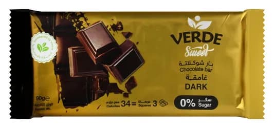 Dark Chocolate Bar 90g