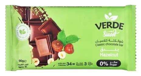 Classic Hazelnut Chocolate 90g