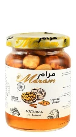 Honey with nuts 250g from Maram