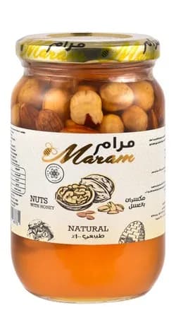 Honey with nuts 450g from Maram