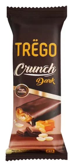 Sudanese caramel bar covered in dark chocolate 50g