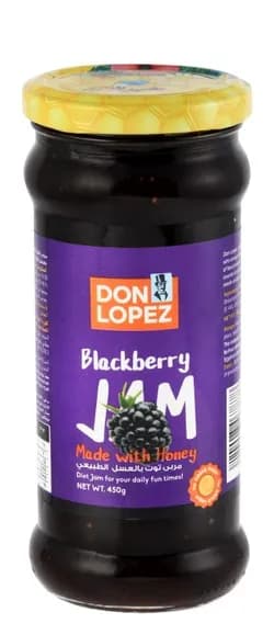 Don Lopez Raspberry Jam with Honey 450g