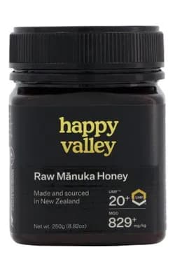 Happy Valley Manuka Honey 829% 250g
