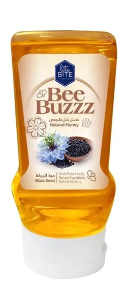 Light Bite Honey Squeeze - Black Seed - 425g