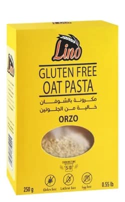 Lino Gluten-Free Oat Orzo Pasta 250g