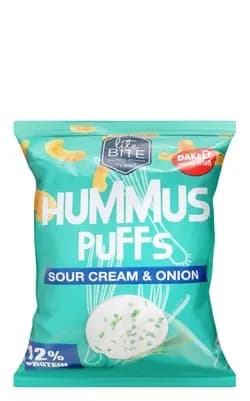 Light Bite Puffs Hummus - Sour Cream & Onion 40g