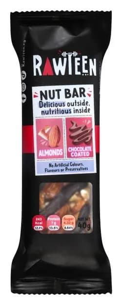 Saqr Dark Chocolate Almond Protein Bar 40g