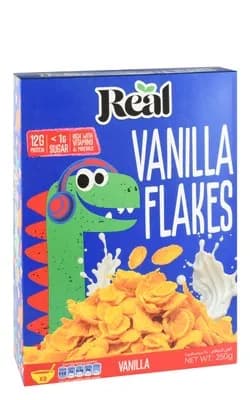Real Protein Vanilla Flakes 250g