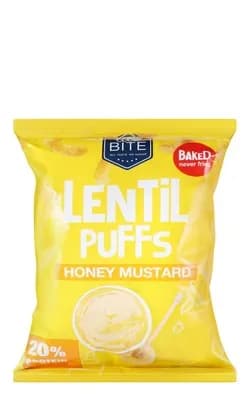 Light Bite Puffs Lentils - Honey Mustard - 40g