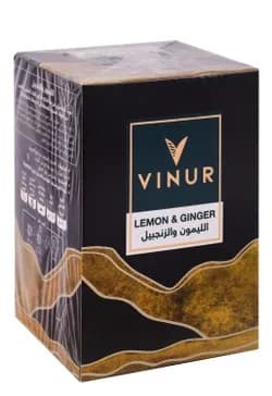 Lemon with Ginger 20 Sachets by Vinor