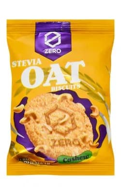 Stevia Zero Cashew Oat Biscuits 30g