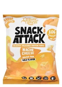 Organic Nation Snack Attack Nacho Cheese Flavor 60g