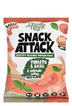 Organic Nation Snack Attack Tomato & Basil Flavor 60g