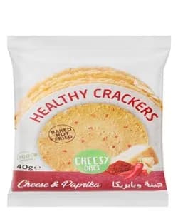 Cheesy Discs Wheat Flakes with Cheese and Paprika 40g