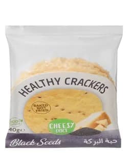 Cheesy Discs Wheat Flakes with Nigella Seeds 40g