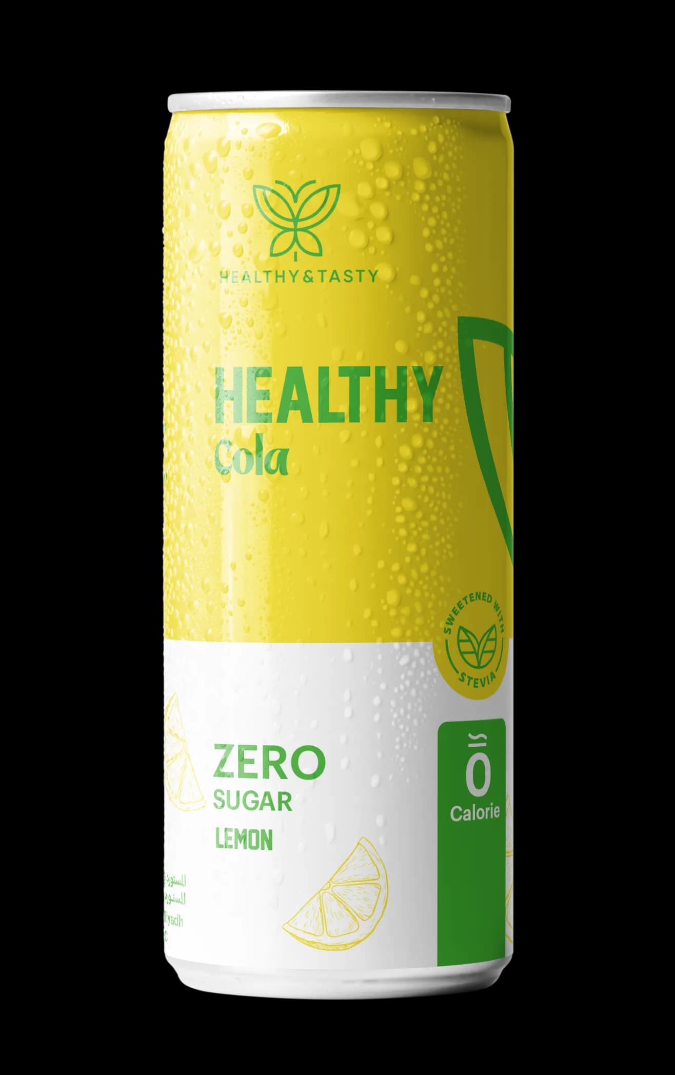Healthy Cola Lemon Soft Drink 330ml 