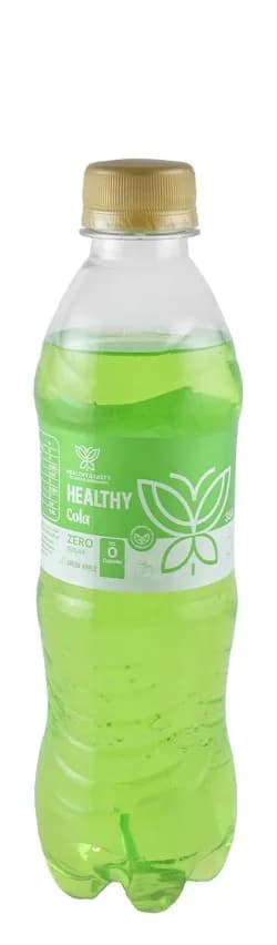 Healthy Cola Green Apple Sparkling Drink 350ml 