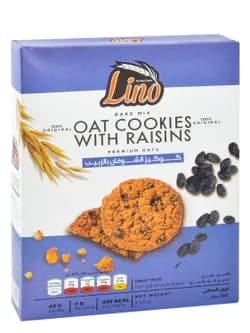 Lino Oatmeal Raisin Cookies 350g
