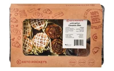 Keto Rockets Cinnamon Bites 6 Pieces