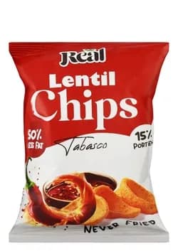 Tabasco Lentil Chips 60g