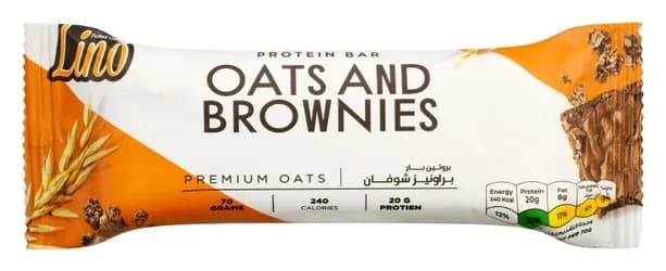 Protein Bar with Oat Brownies N Leno 70g