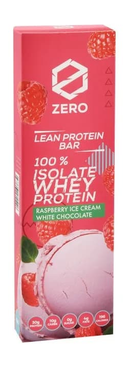 Zero Protein Bar 70g Raspberry Ice Cream Flavor