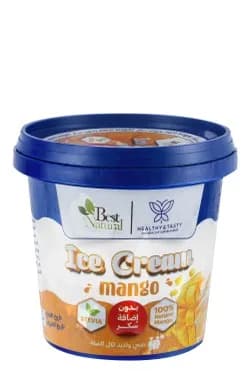 Healthy & Tasty Natural Mango Ice Cream 180ml