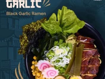 Black Garlic Ramen