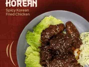 Spicy Korean Fried Wings