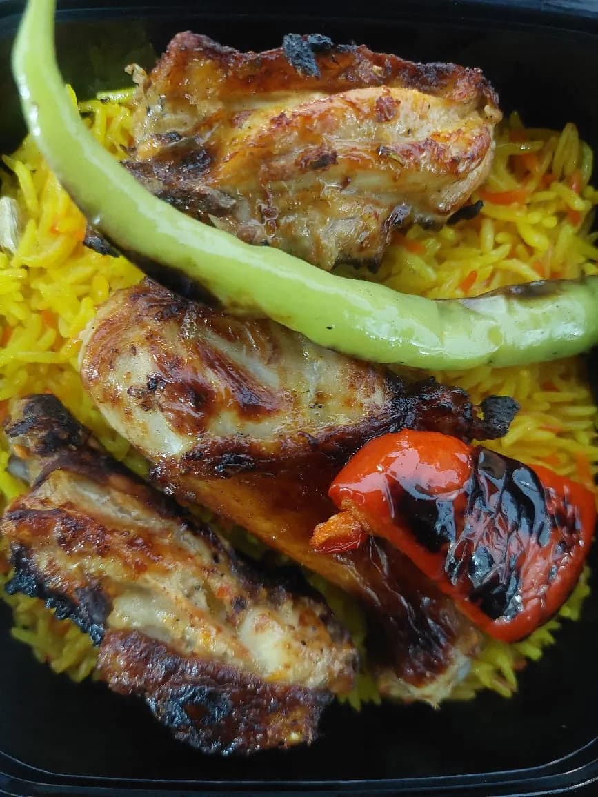 1/4 Chicken Thigh Meal